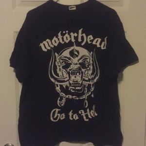 Motörhead Go To Hell. Unisex. XL. Black T-Shirt